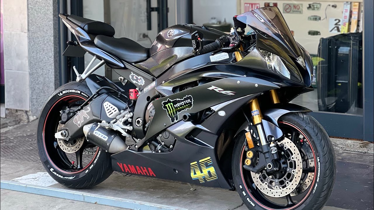 YAMAHA YZF R6 2007 Full Upgrades on GYTR Exhaust System Sound | Detailed Review & Pure Sound 
