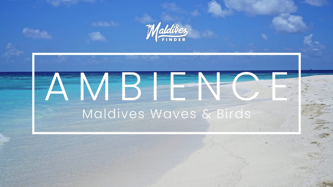 The Sound of Maldives - Ocean Waves & Birds Ambience