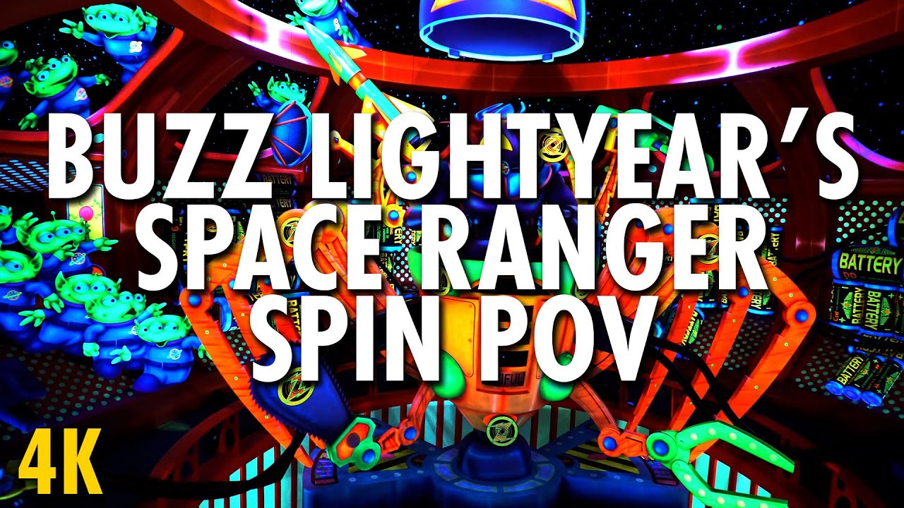 Buzz Lightyear's Space Ranger Spin POV | Walt Disney World