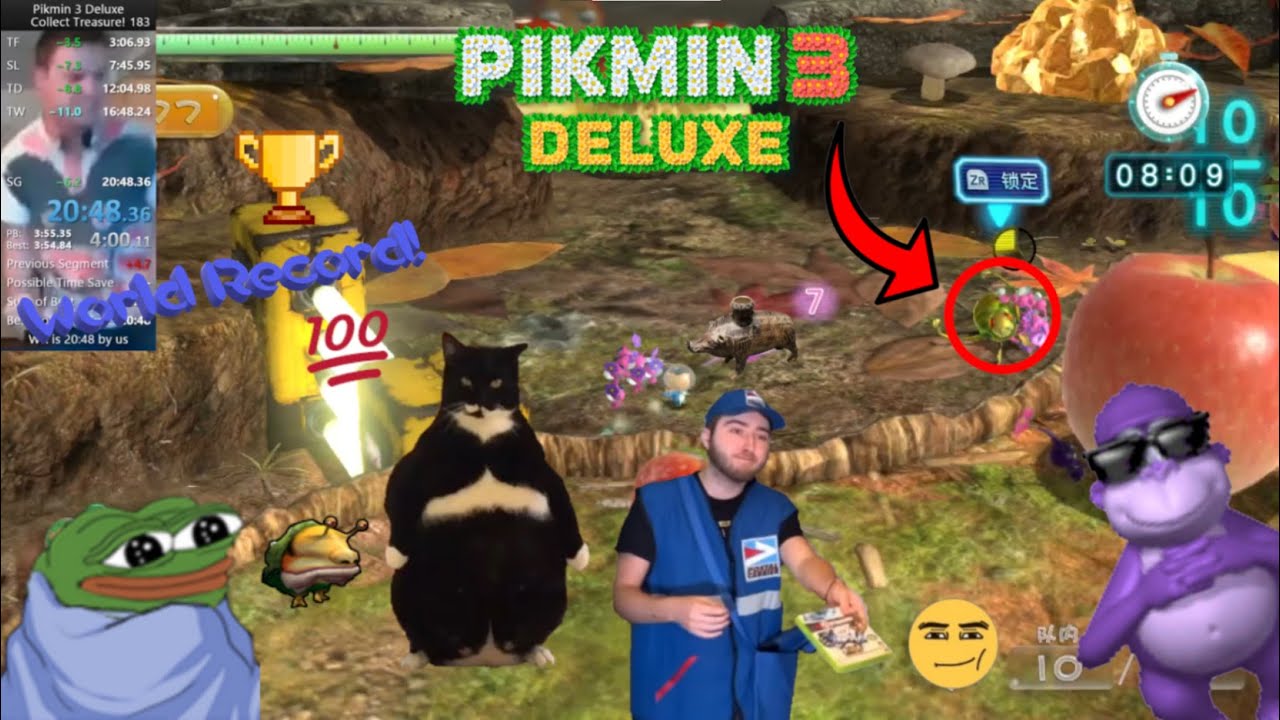 Pikmin 3 Deluxe - Collect Treasure! - 20:48 [Former WR]