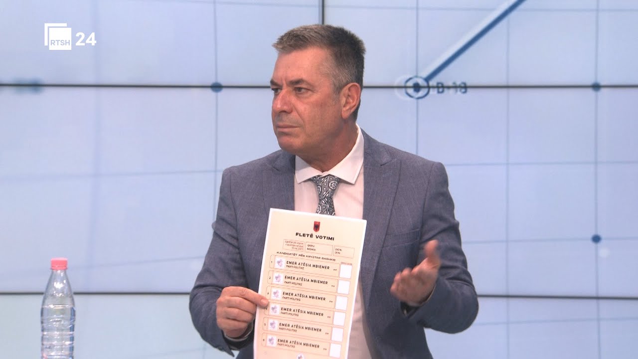Moderatorja Matilda Mcini dhe opinionisti Vangjeli tregojn&euml; m&euml;nyr&euml;n si votohet dhe flet&euml;n e votimit