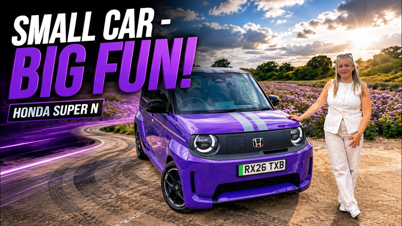 Обзор Honda Super N | Самый интересный электрокар, который я тестировал в этом году?