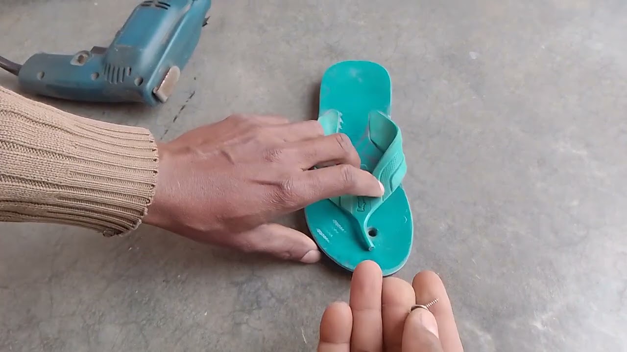 Repair ur slippers in easy way
