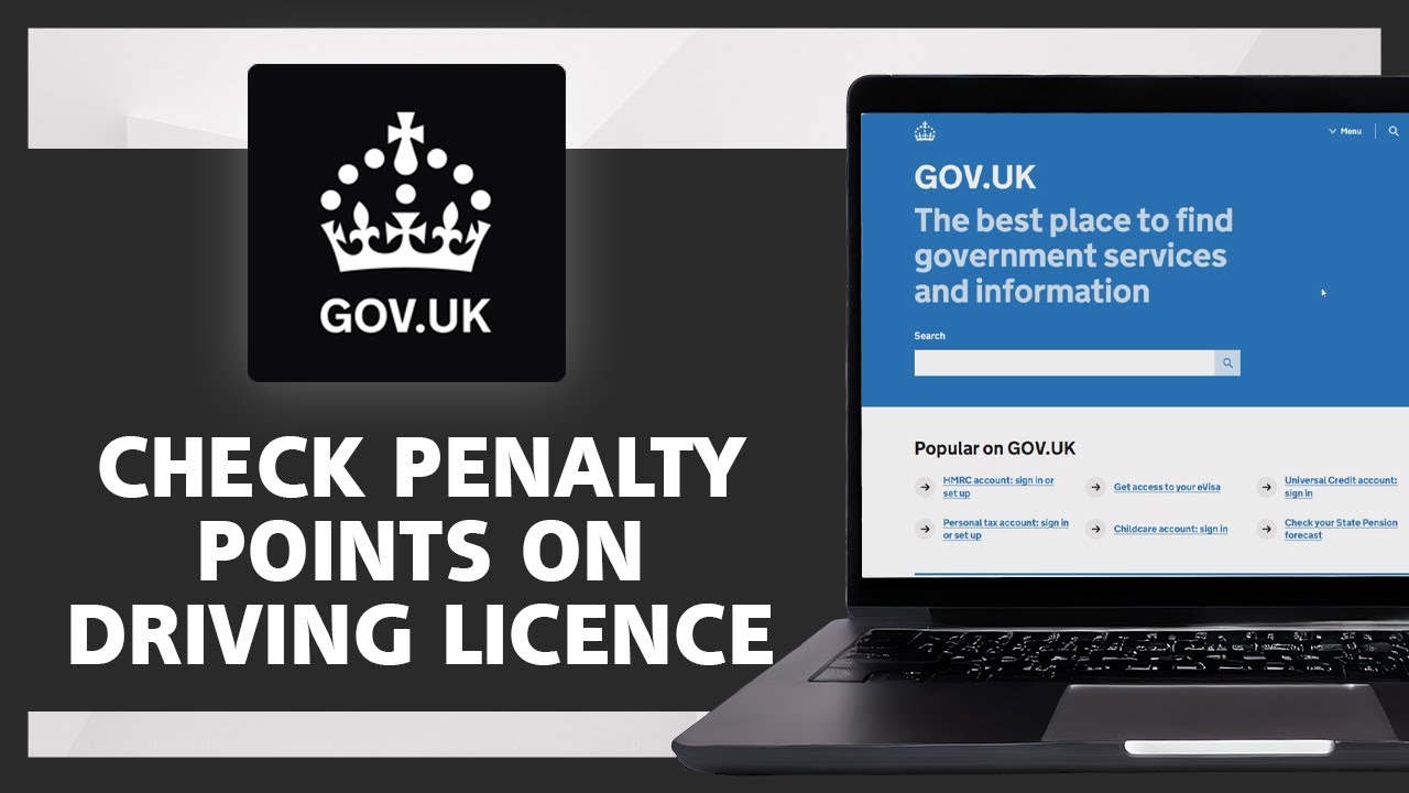 How to Check Penalty Points on Driving Licence UK