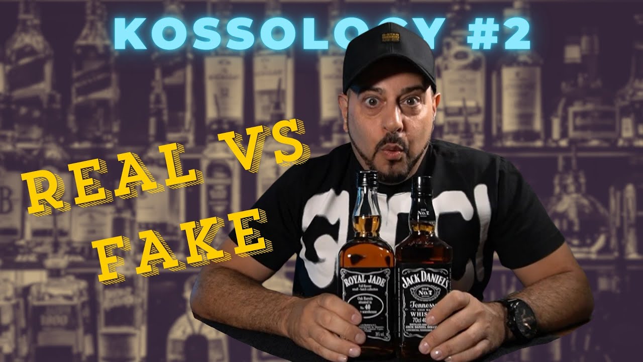 REAL VS FAKE WHISKEY -  TASTING CHALLENGE! | KOSSOLOGY #2