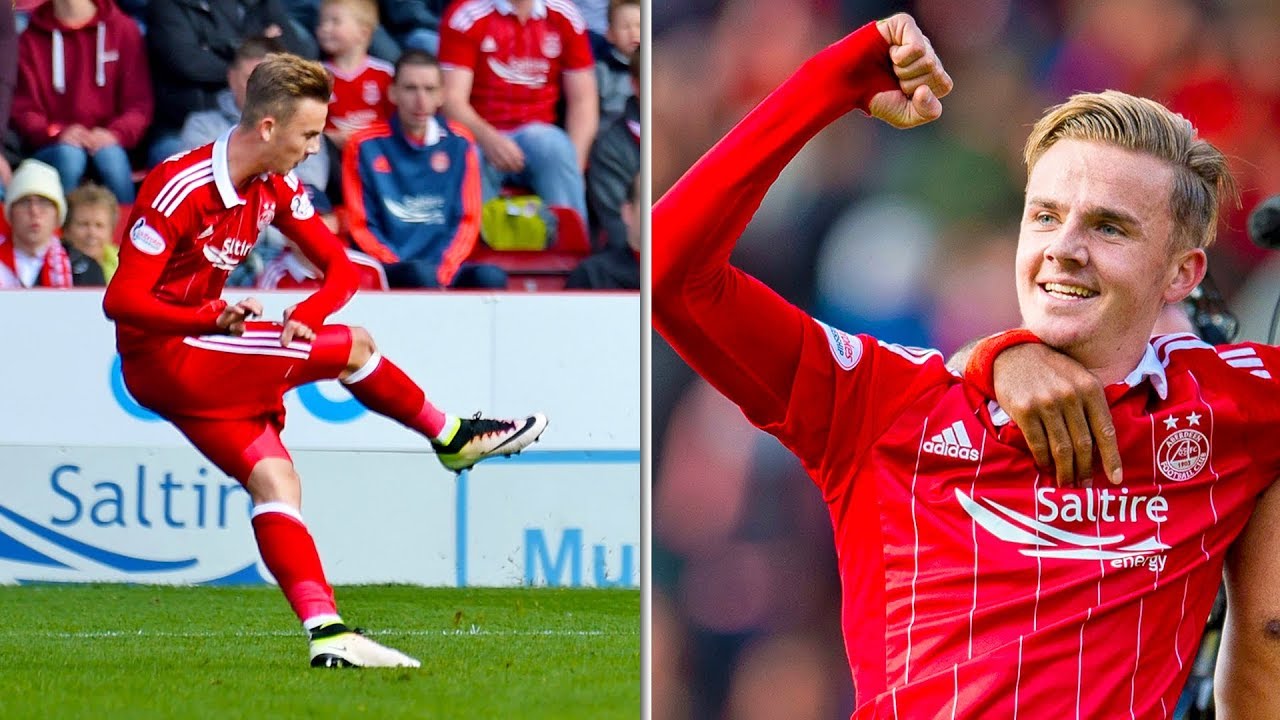 James Maddison Scores STUNNING Free-kick!  | Aberdeen 2-1 Rangers | Ladbrokes Premiership
