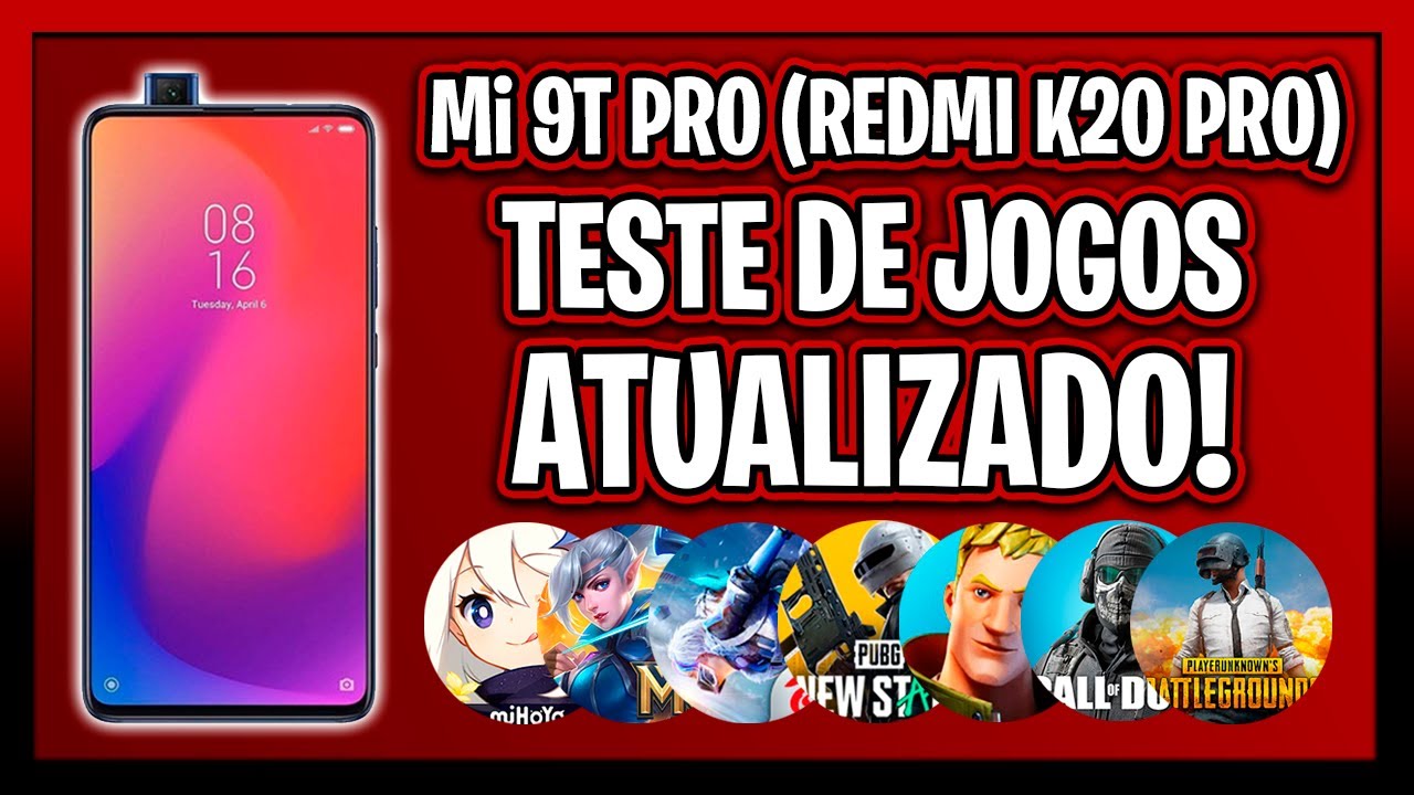 Mi 9T PRO (Redmi K20 PRO) - Ainda roda jogos atuais no máximo em 2024?
