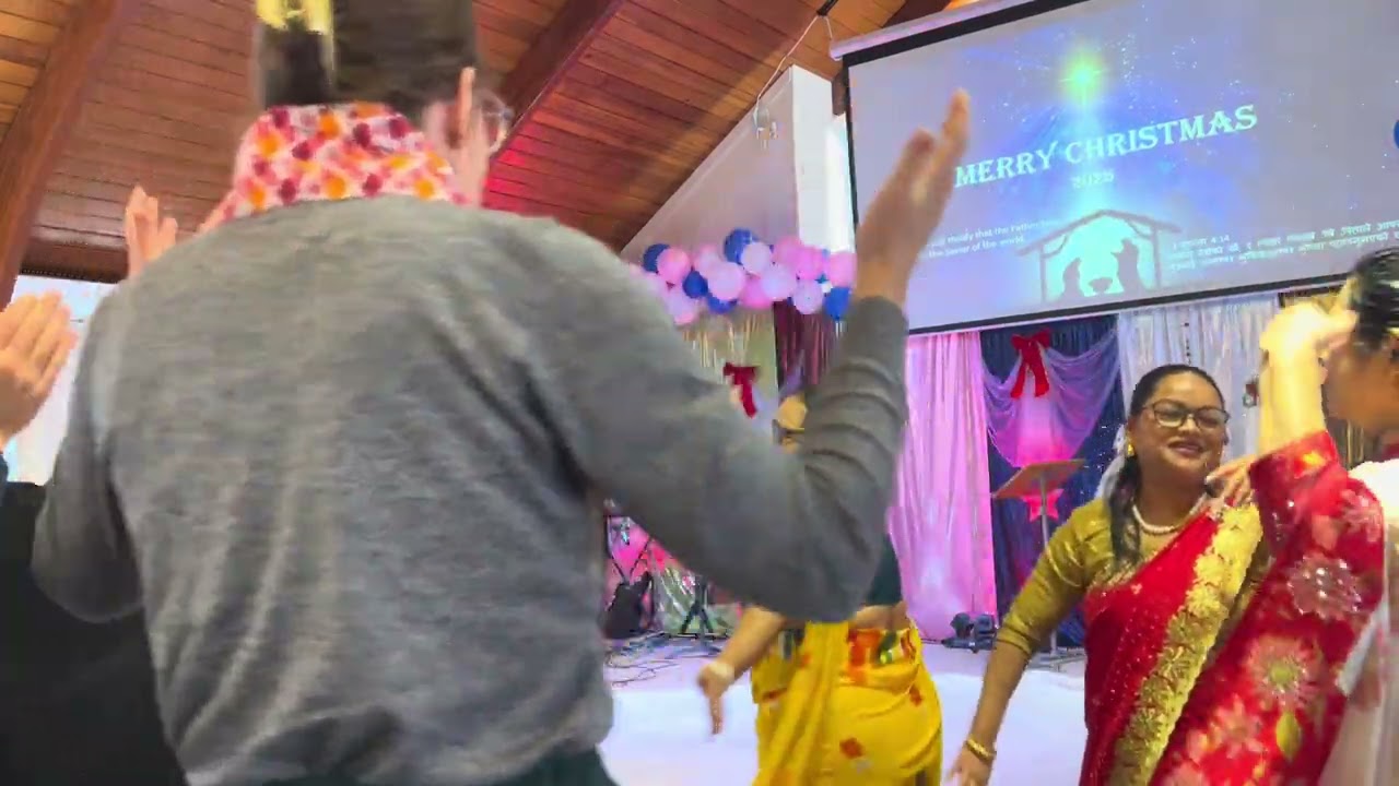 Pastor John Gurung sing Dec 20,2025 Christmas Program 