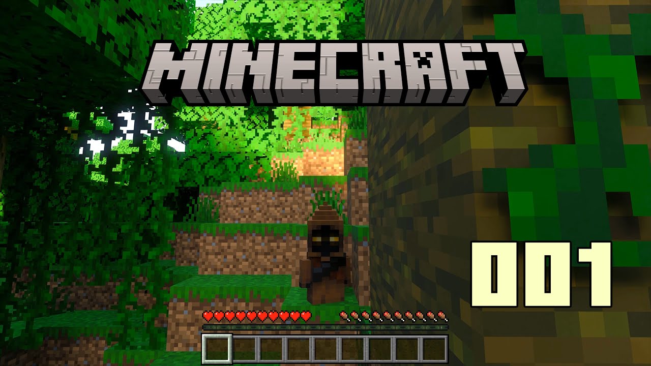 Minecraft 🧱 001 ◊ Gib acht in der Nacht | Let's Play deutsch