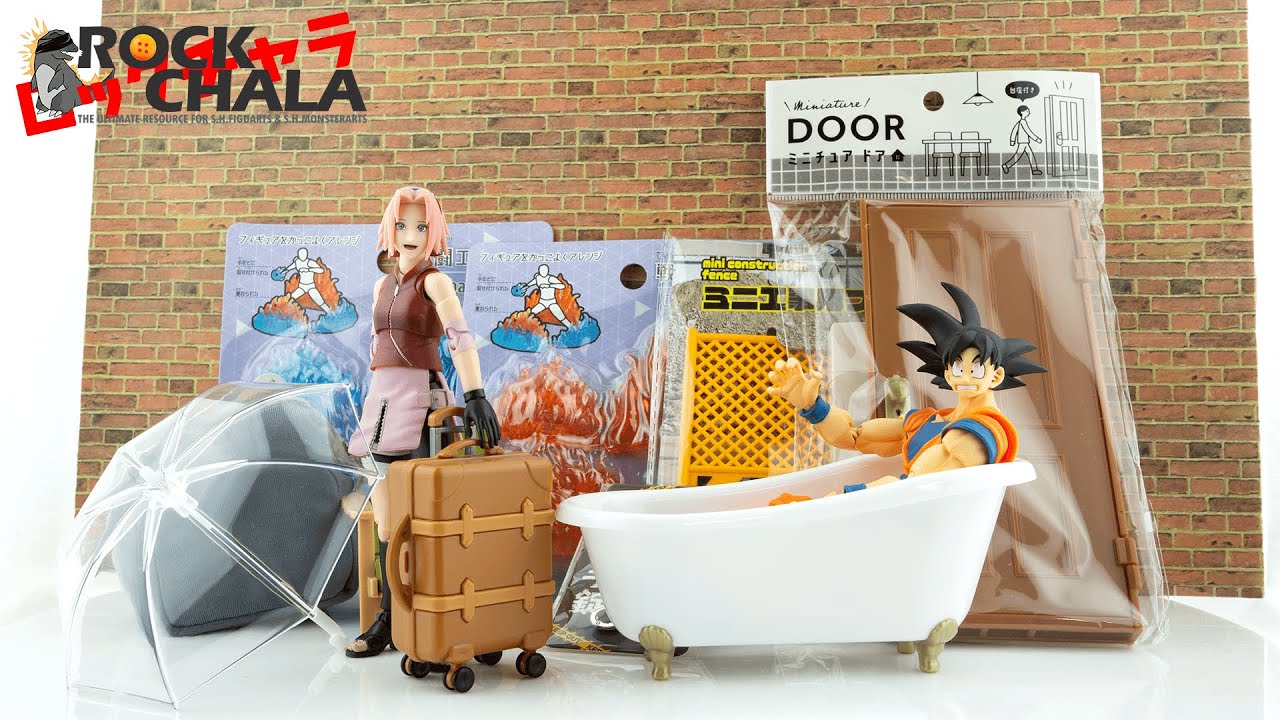 【Rockchala】Super cheap 1/12 Figure Accessories for S.H.Figuarts, Figma, Neca & more Round 2!