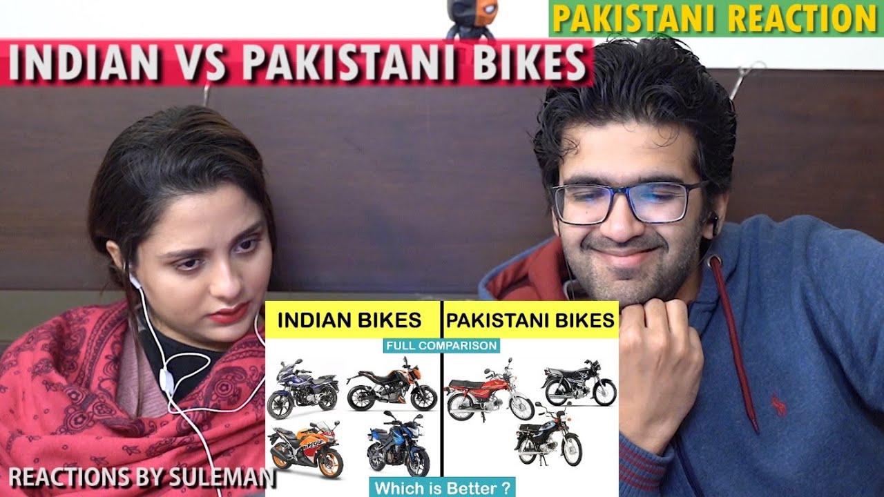 Pakistani Couple Reacts To Indian Vs Pakistani Bikes Comparison | Unbiased |India's Top Facts | 2020