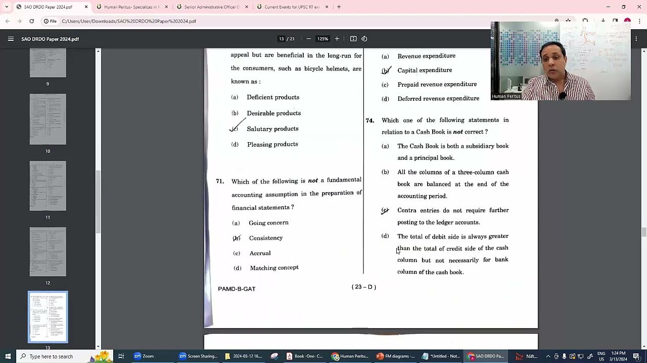 Paper analysis 09 March 2024 | UPSC Admin Officer Exam DRDO & GSI 2024