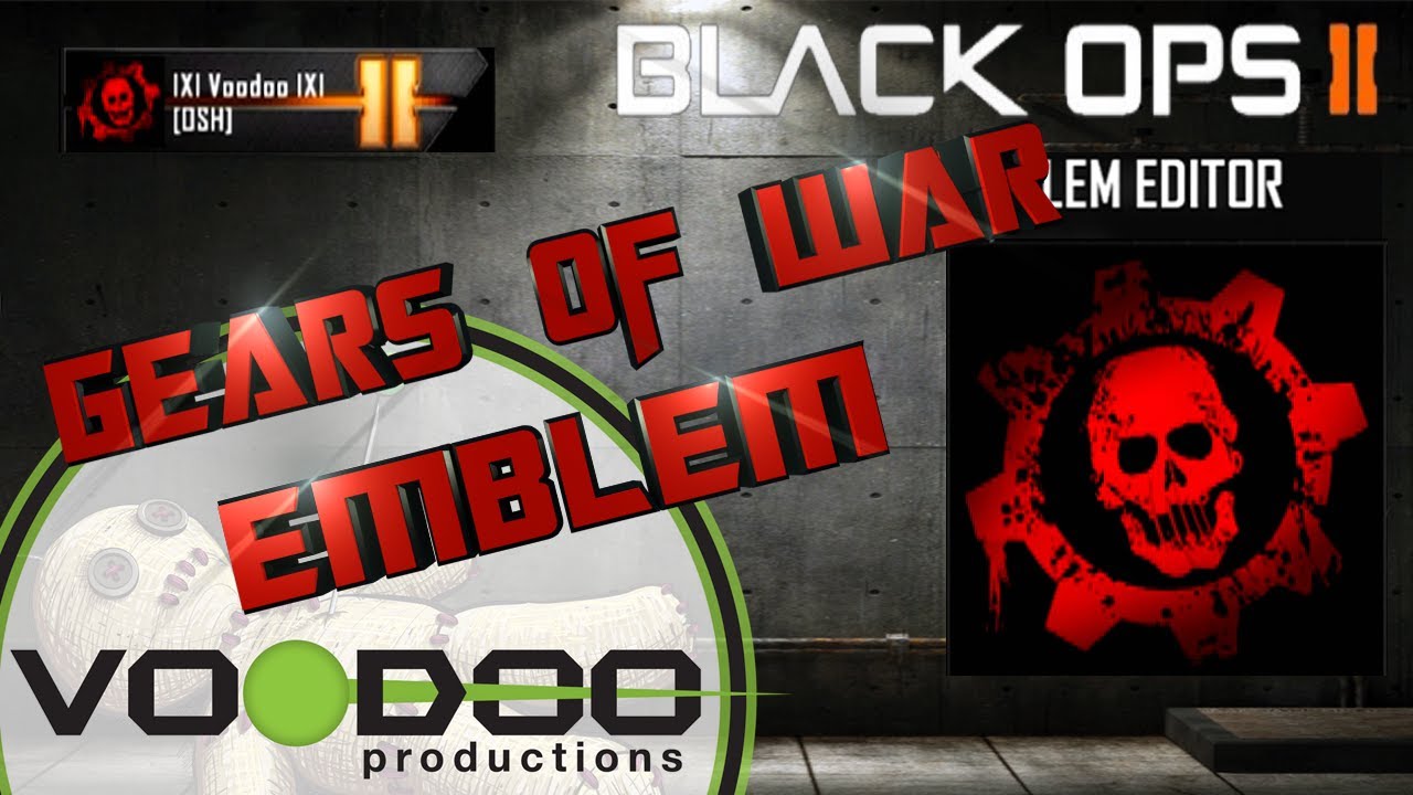 Gears of War Emblem , Black Ops 2 Emblem Tutorial , Episode 41