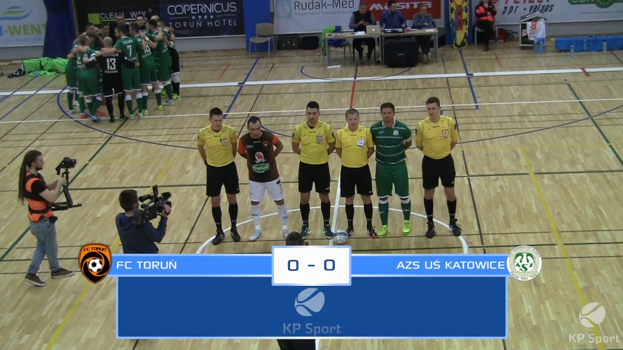 FC Toruń 4-2 AZS UŚ Katowice / Skrót/ Futsal Ekstraklasa [6.01.2017]