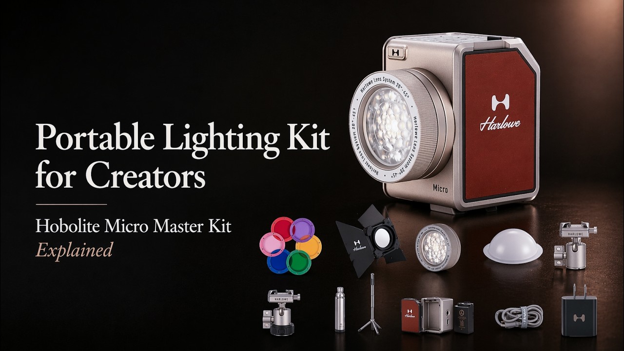 The Portable Lighting Kit You Can Take Anywhere: The Micro Master Kit