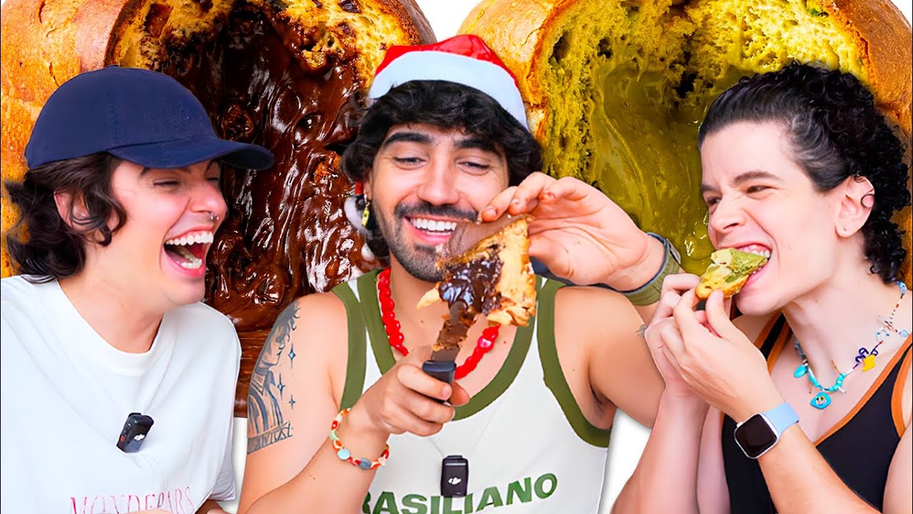 provando os panetones mais hypados de 2025 com @OJeanLuca
