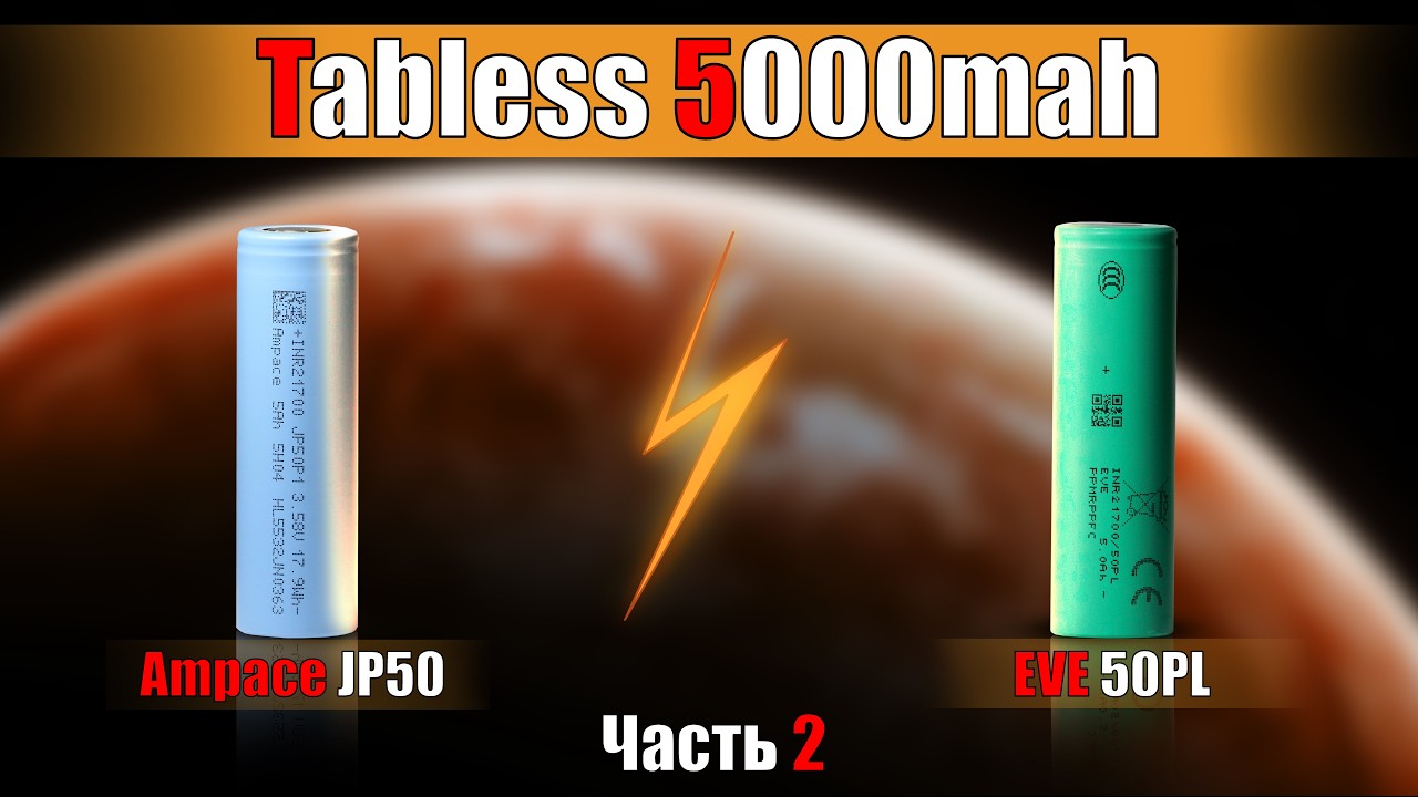 Высшая лига ч.2: TABLESS EVE 50PL vs Ampace JP50
