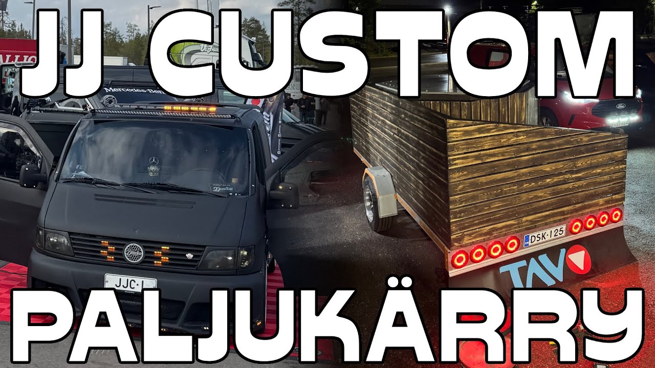 JJ Custom Paljukärry EVO1 feat. Iso-Syöte Truck Weekend 2025
