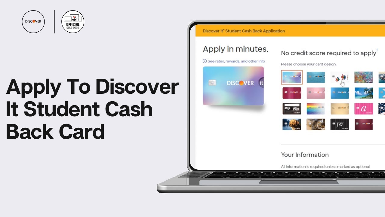 How To Apply To Discover It Student Cash Back Card 2024 | Get a Student Credit Card