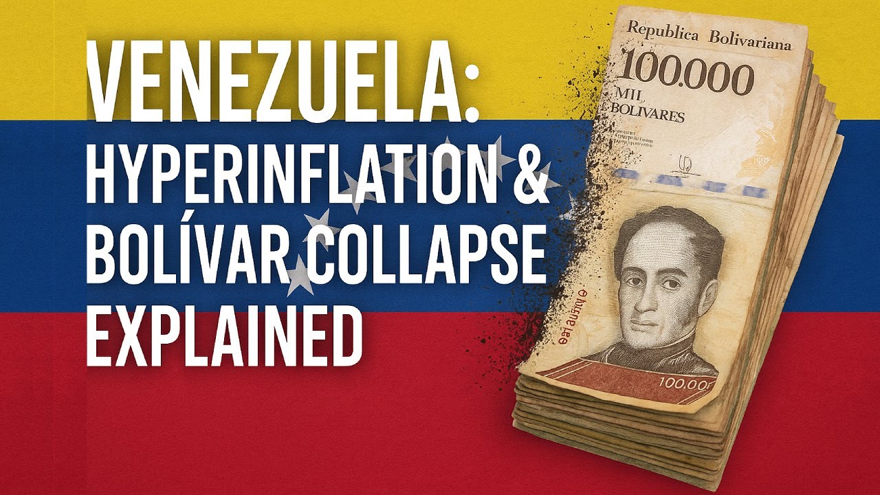 Венесуэла: гиперинфляция и крах Боливара: объяснение #VenezuelaCrisis #Hyperinflation
