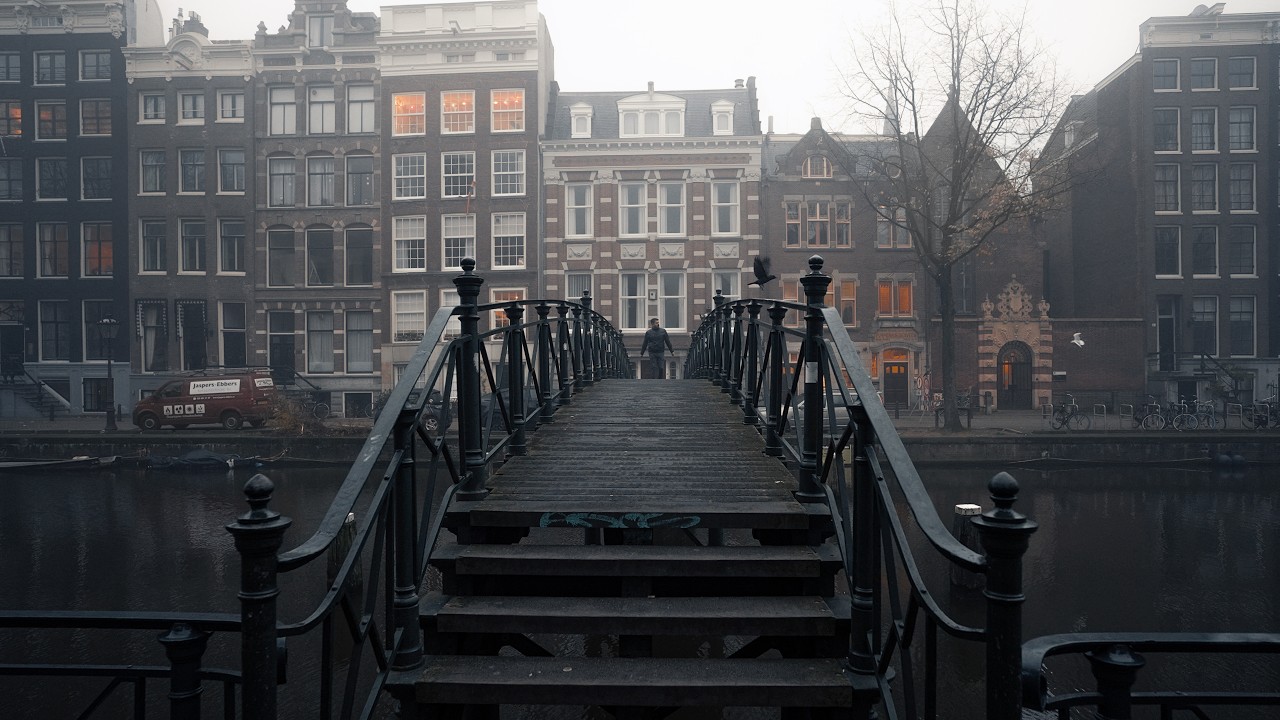Morning Walk in Amsterdam