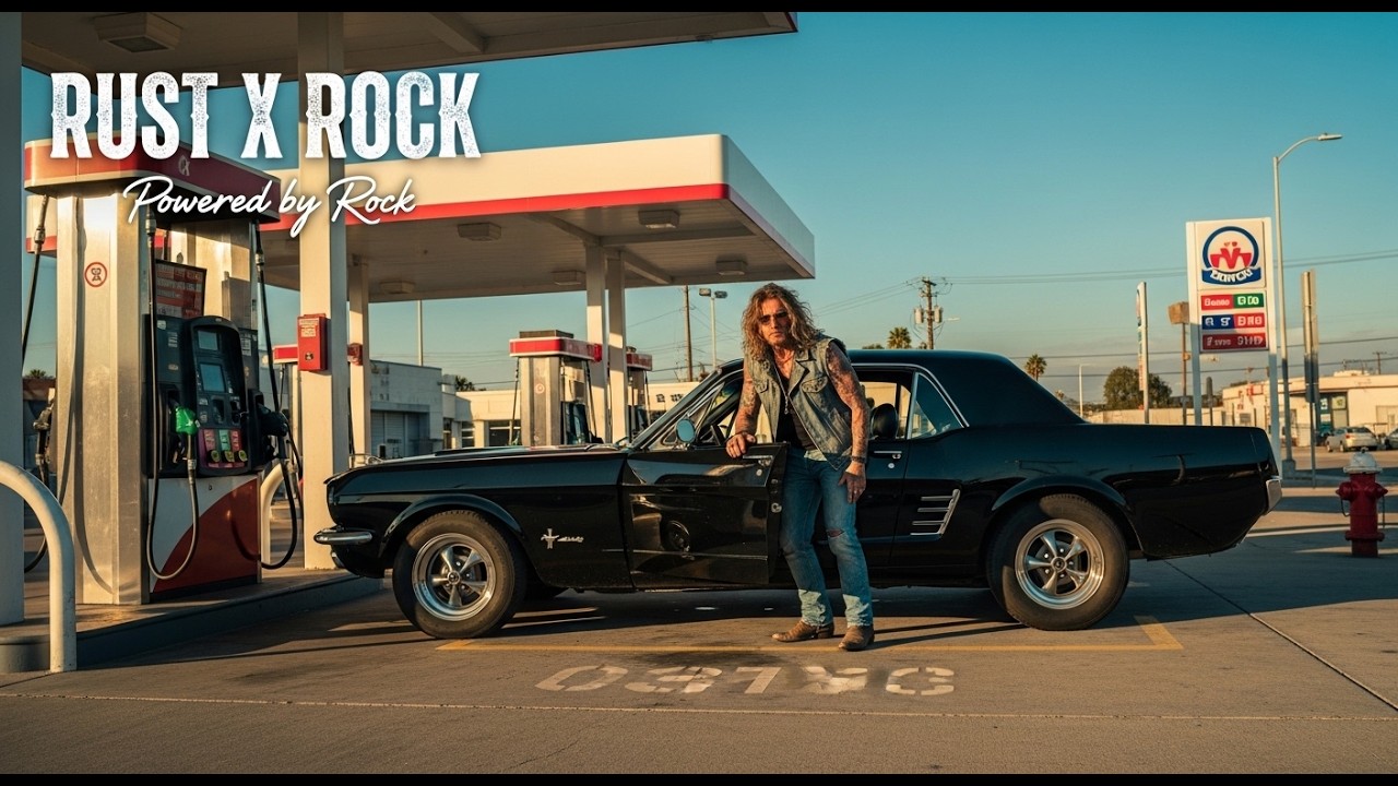 RUST X ROCK – Rock N Roll Anthems for Wild Highways 🔥 Burn the Miles, Break the Silence