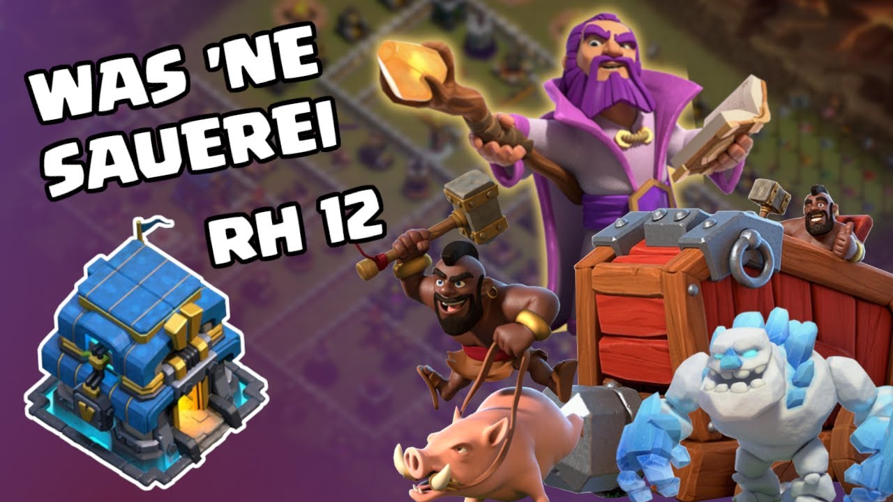CoC | RH 12 - Schweinereiter Angriffsstrategie