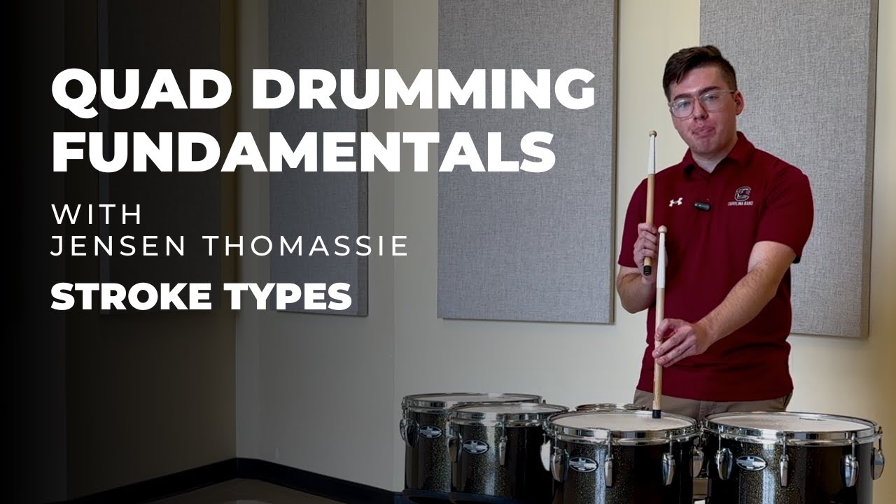 Quad Drumming Fundamentals: Stroke Types