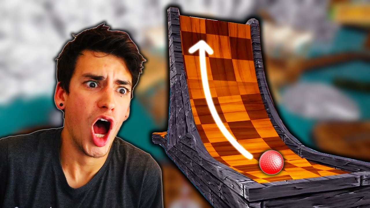 GOLFING OFF GIANT RAMPS! (Golf It)