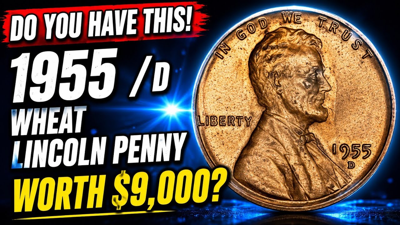 Most Valuable Coin 1955-D Wheat Penny Big Money Today