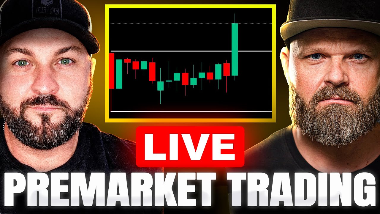 LIVE TRADING : Hunting The US Market Open! (Bitcoin, NASDAQ, Gold, Oil) #9