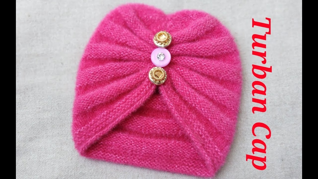 Turban cap for kids Easy way