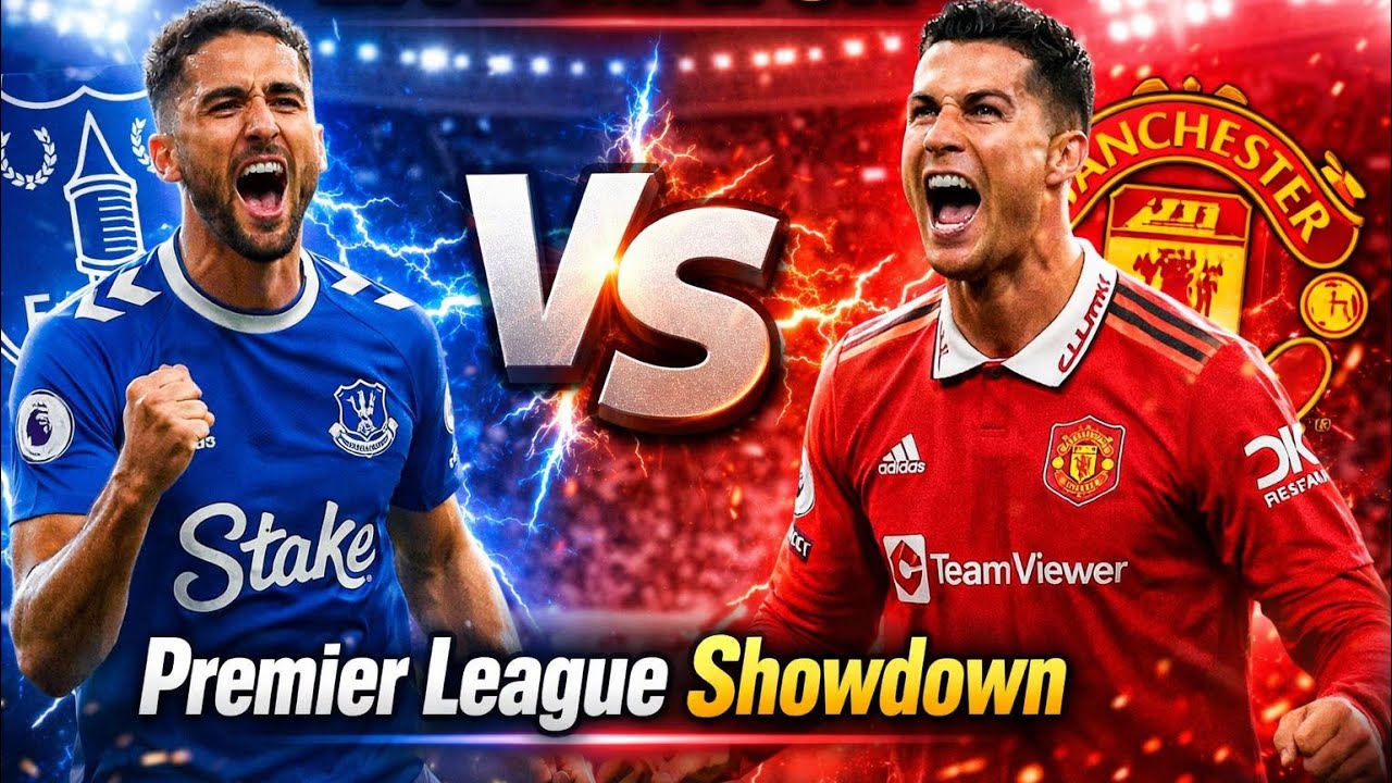 Manchester United vs Everton | Premier League Match Live🔴 | #efootball2026 #ps5 #livestream