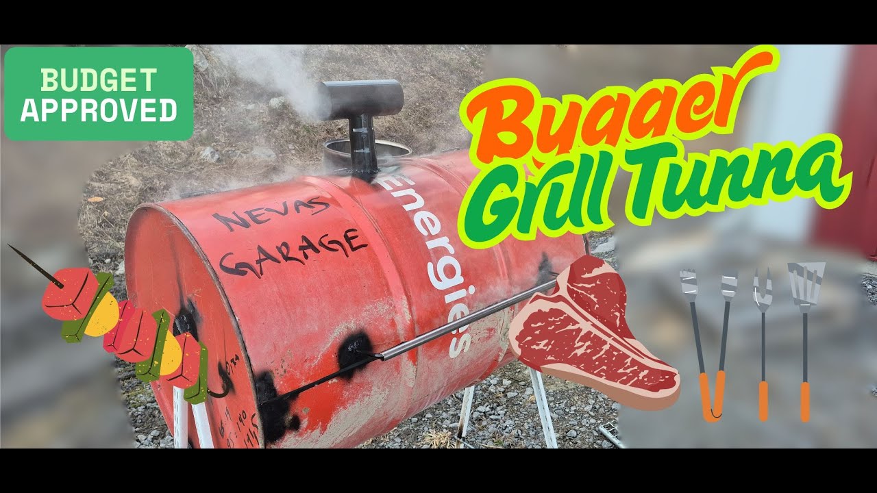 BYGGER GRATIS GRILLTUNNA!!!