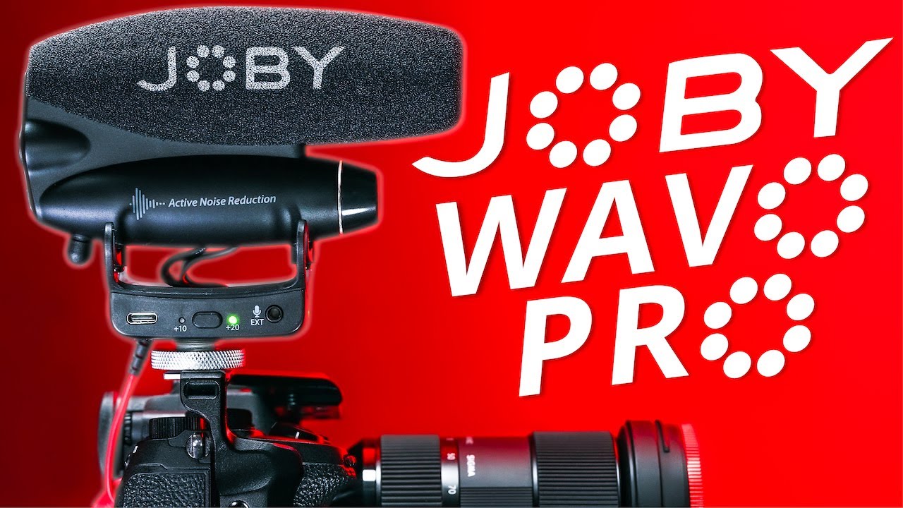 Joby Wavo Pro USB / On-Camera Mic (vs Rode NTG & Pro+, AT875R, Shure VP83F, MKH 50 & 416 and more!)