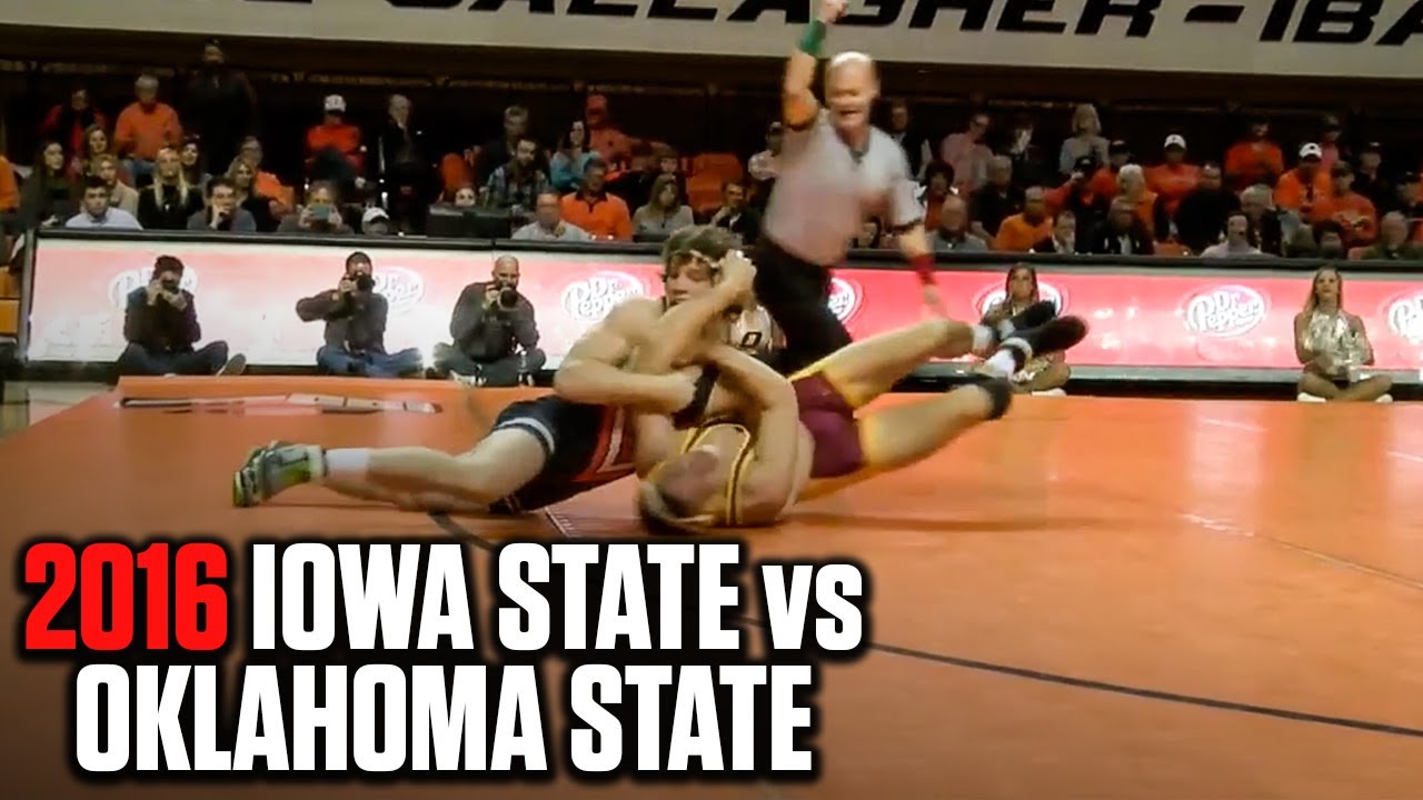 2016 Iowa State vs Oklahoma State Full Dual
