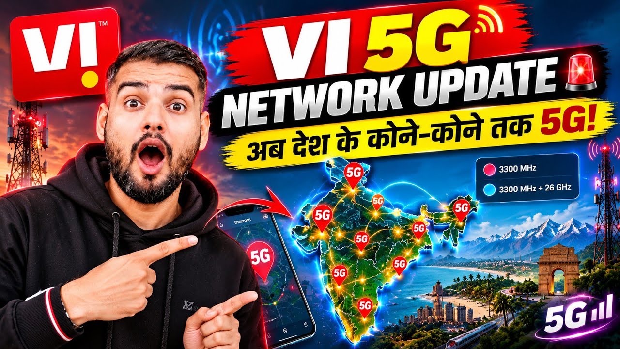 Vodafone idea 5G Network Update ✅ | देश के कोने-कोने तक पहुंचा 5G! 💪 | Vi 5G Rollout✅
