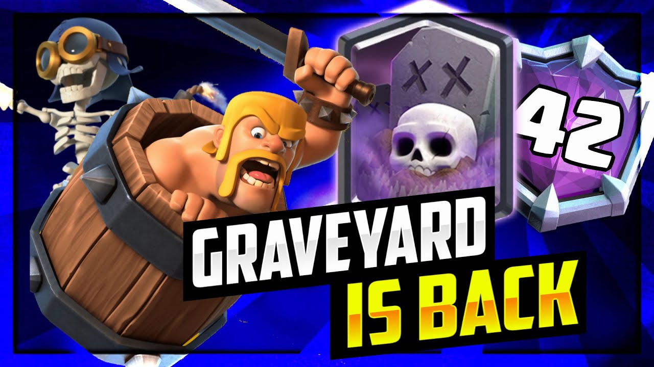 #5 In The World With Graveyard Bomber Gameplay With SeeOk | Clash Royale! - Frozine