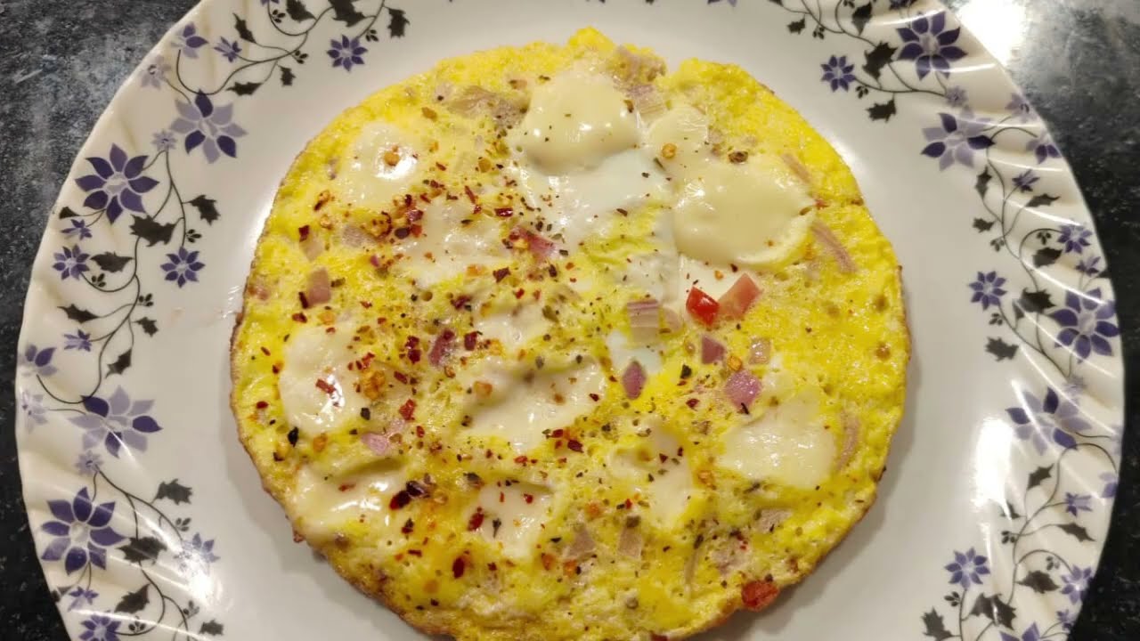 Yummy cheese Omelet 😋#easycheeseomlet #easyrecipe #pluffyomlet