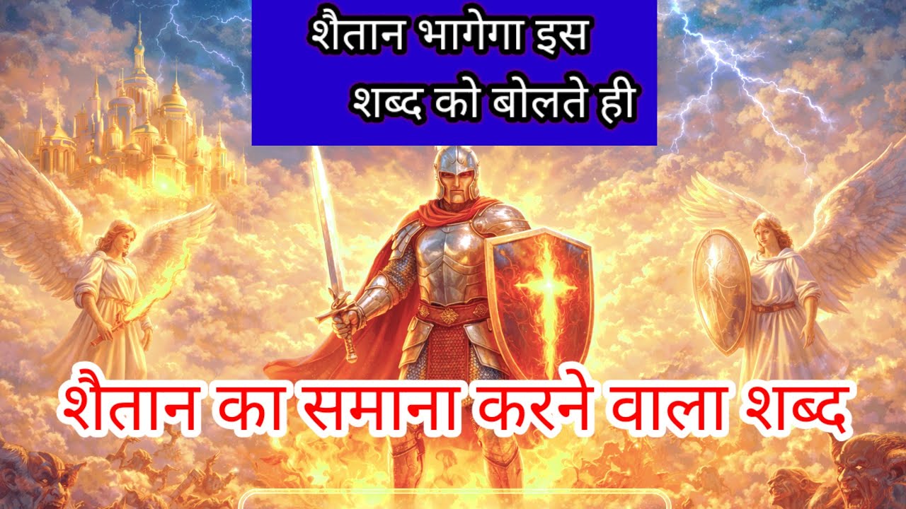 शैतान का समाना करने वाला शब्द शैतान भागेगा इस शब्द को उपयोग करे 