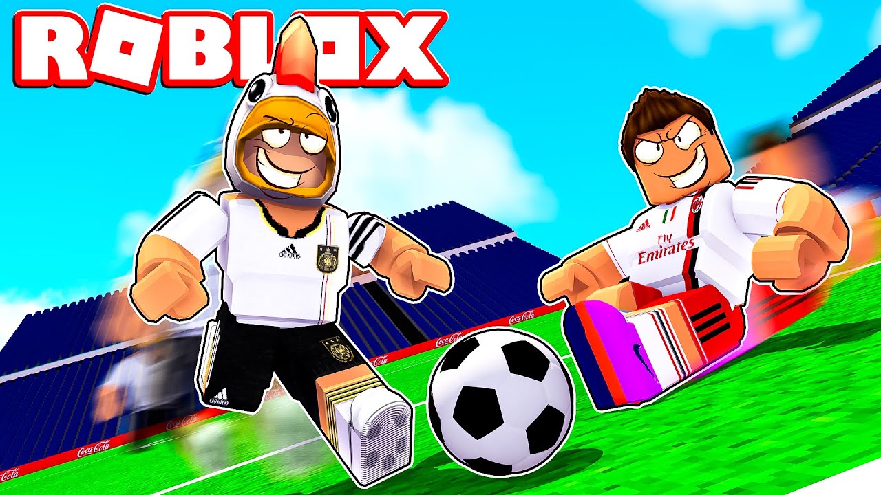 GIOCO A CALCIO SU ROBLOX!!
