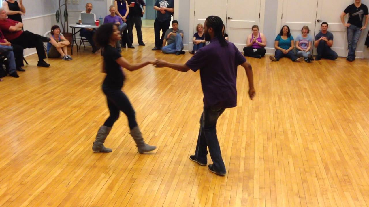 Markus Smith & Tren Veal ~ West Coast Swing Demo ~ Rocktown Rocks ~ May 7, 2016