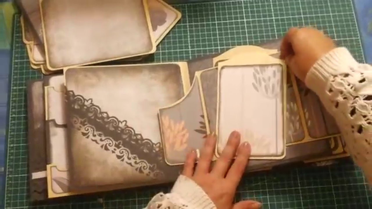 Scrapbook Fotoalbum vintage