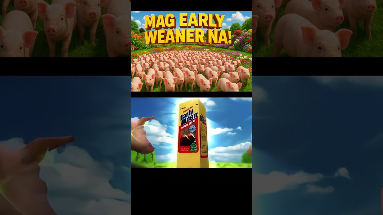 Mag EARLY WEANer na! #shorts #pigrolac #pigrolacunahco #earlywean #unahco