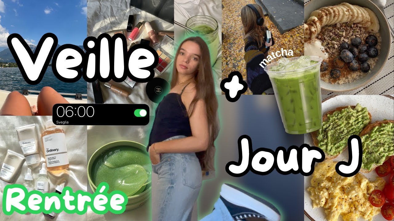 Veille + Jour de la rentrée - Morning Routine - Back to school 2024