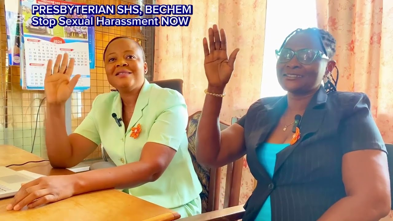 PRESEC BECHEM CAMPAIGN ON SEXUAL HARASSMENT. PLEDGE FOR CHANGE.