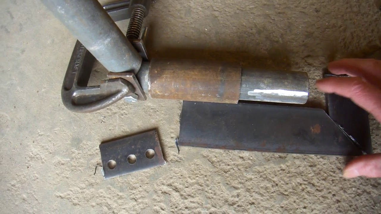 Construction of a DIY tree puller
