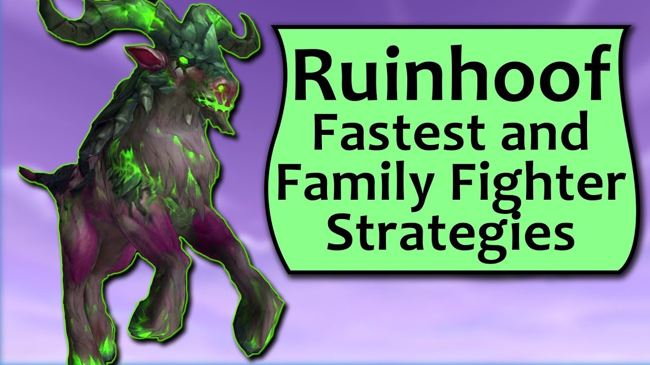 Ruinhoof Guide and Family Fighter Strategies