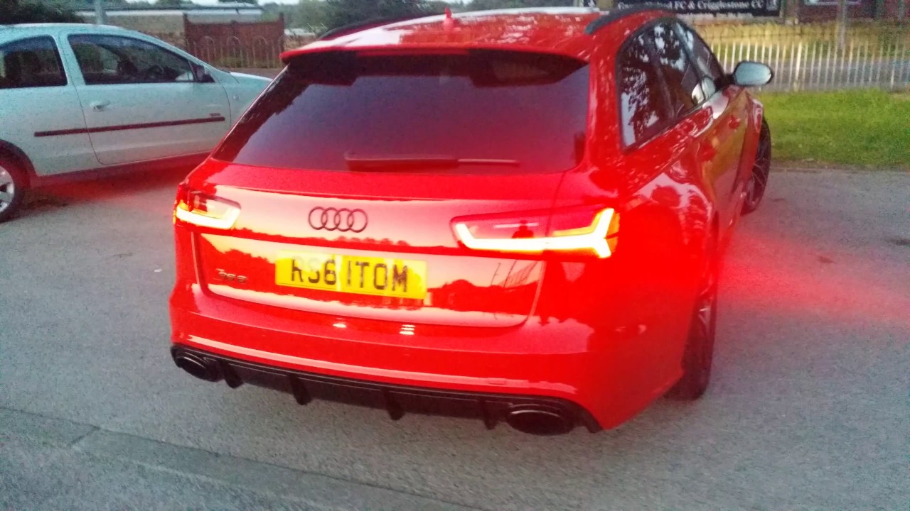 2016 Audi RS6 C7 Avant 560BHP Revs!