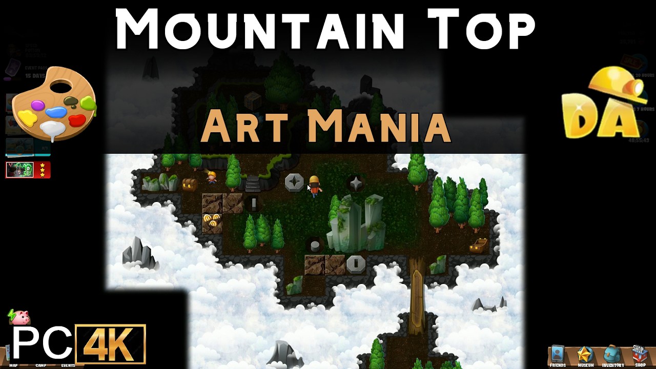 Mountain Top | Art Mania (PC) | Diggy's Adventure